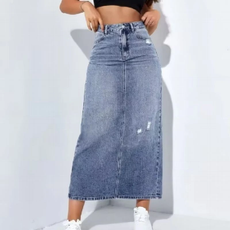 Custom Denim Skirts For Your Brand factory
