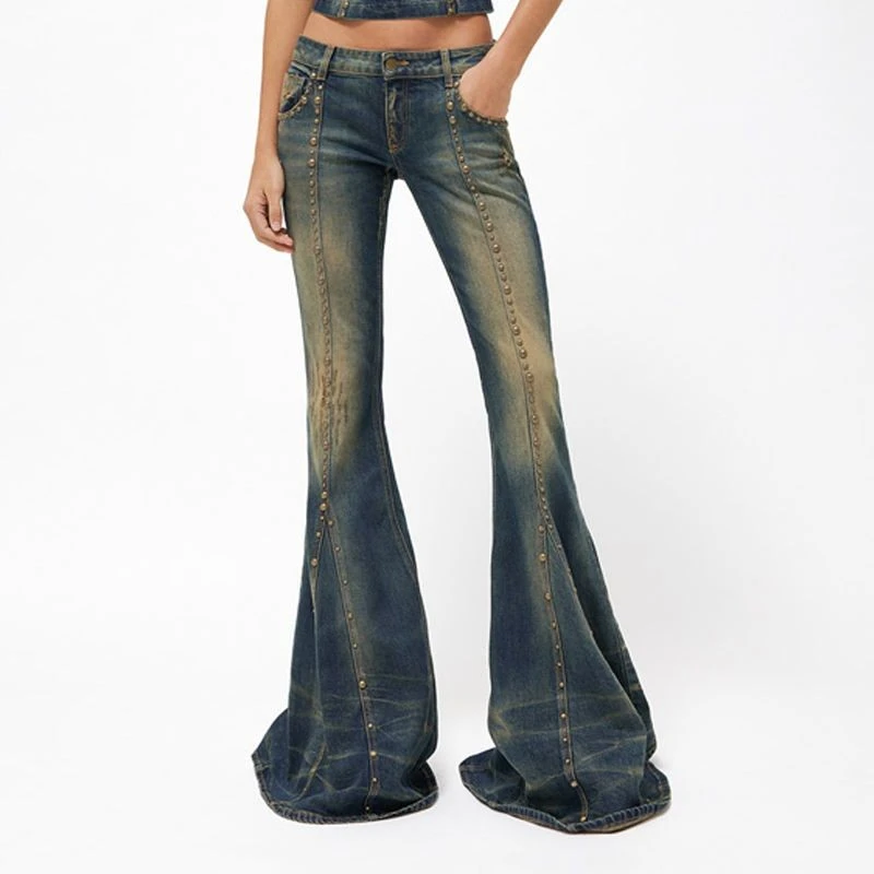 Custom Flare Jeans For Your Brand factory