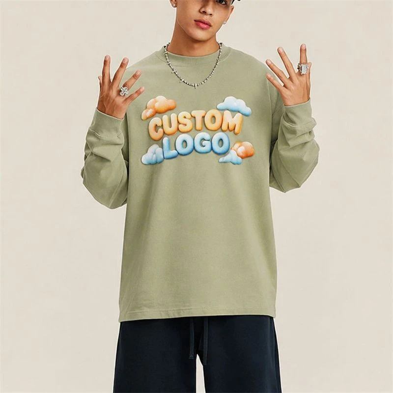 Custom Long Sleeve T-Shirts For Your Brand factory