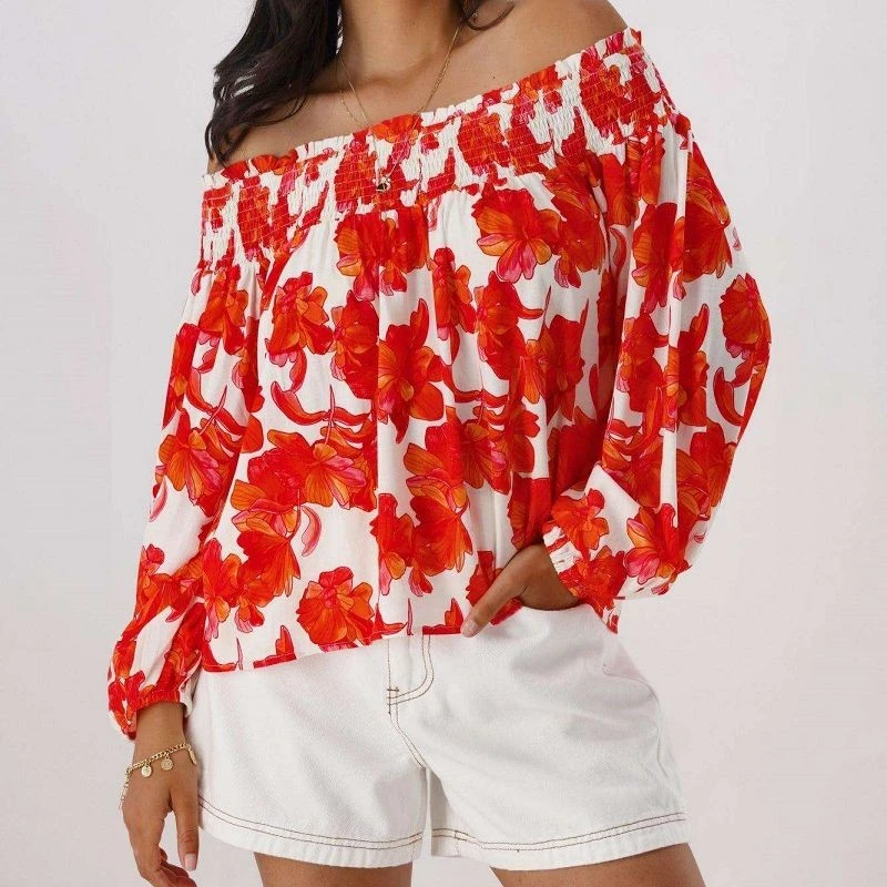 Custom Off-Shoulder Blouses For Your Brand factory