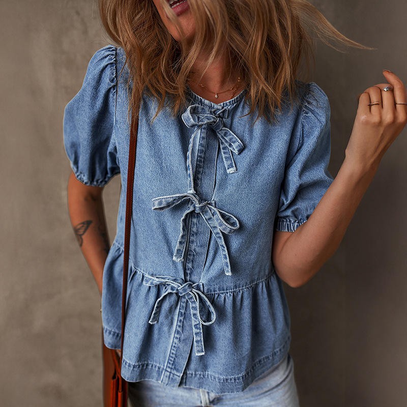 Custom Peplum Blouses For Your Brand manufacturers