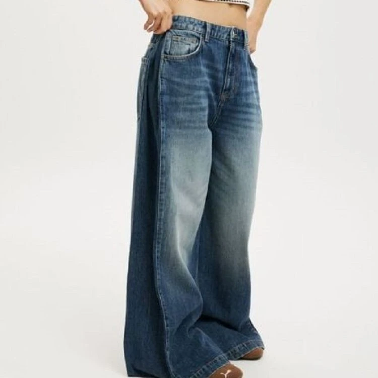 Custom Wide Leg Jeans For Your Brand price