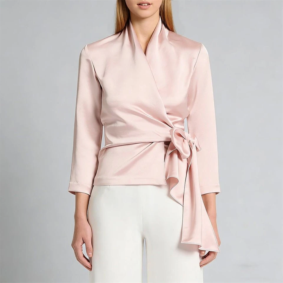Custom Wrap Blouses For Your Brand best